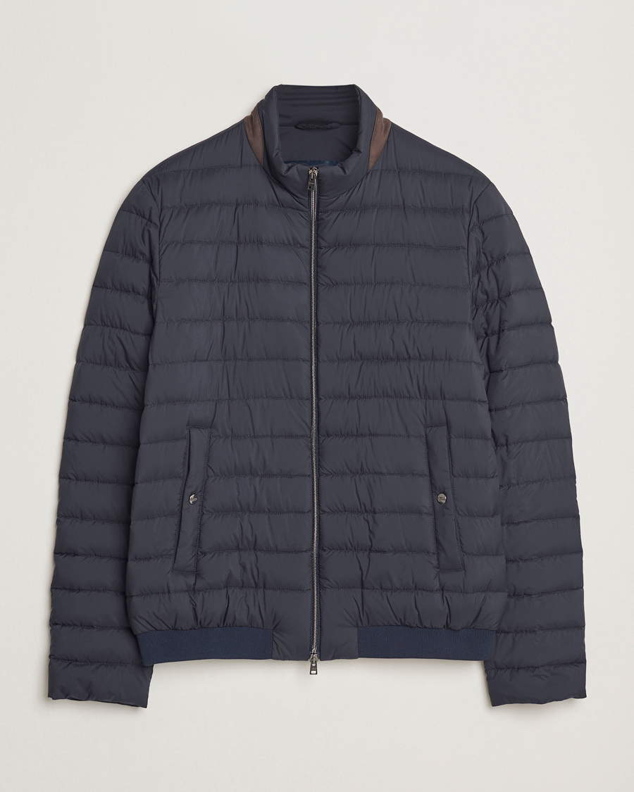 Herre | Jakker | Herno | Nuage Matt Nylon Jacket Navy