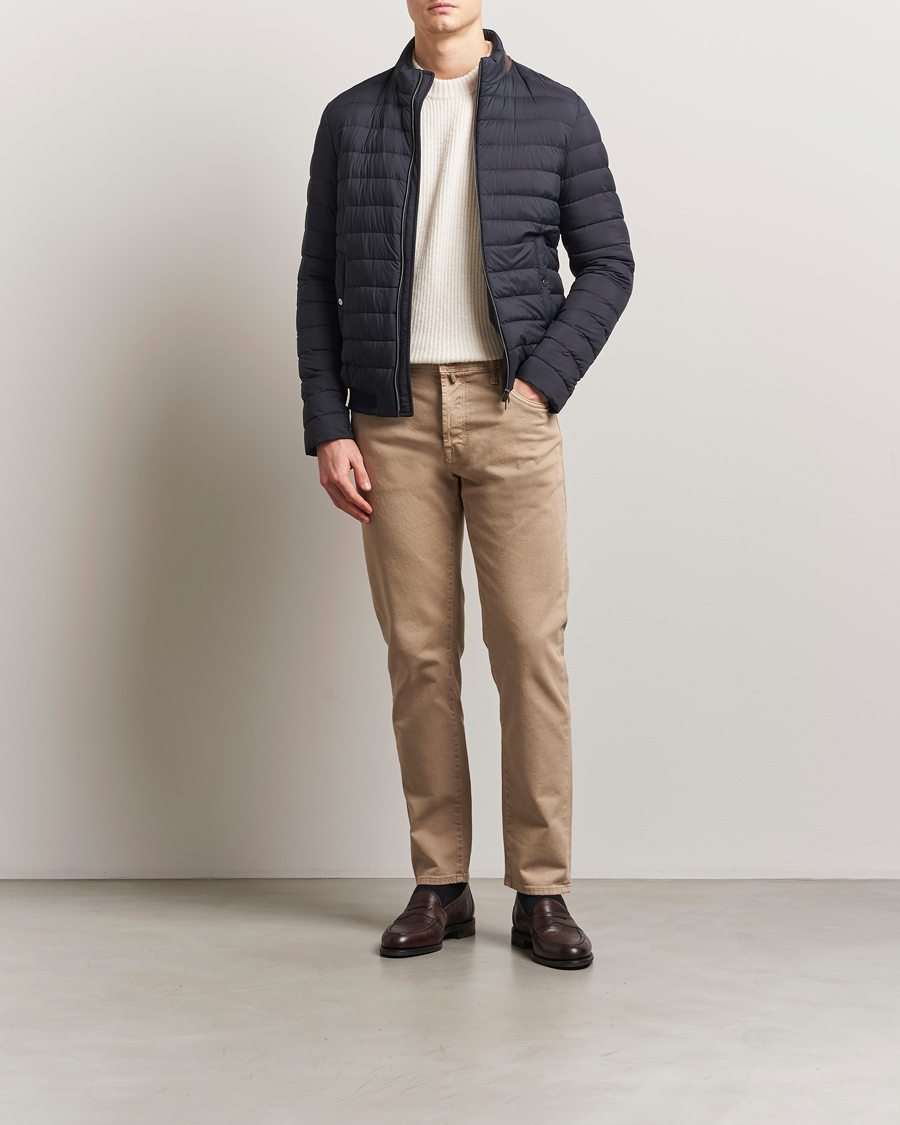 Herre | Jakker | Herno | Nuage Matt Nylon Jacket Navy