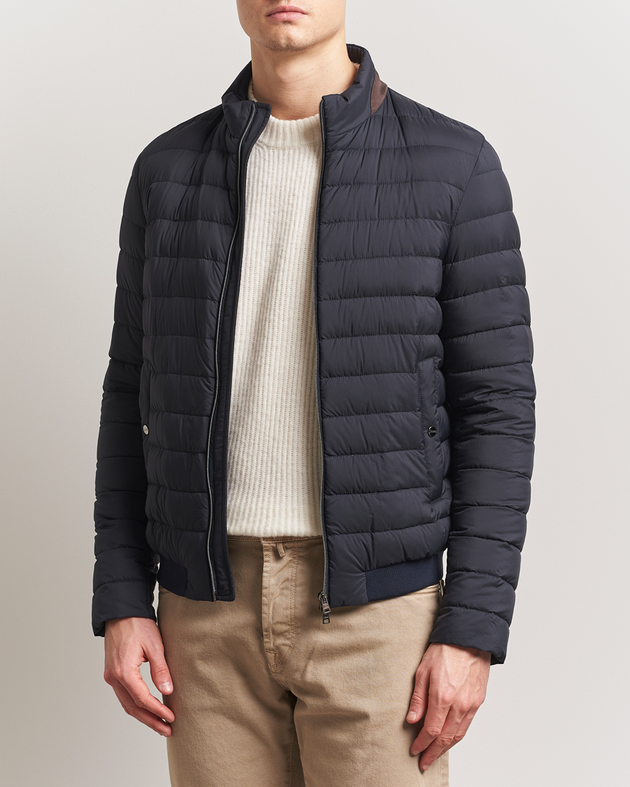 Herre | Jakker | Herno | Nuage Matt Nylon Jacket Navy