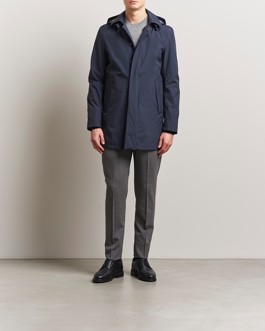 Herre | Jakker | Herno | Gore-Tex Coat Navy