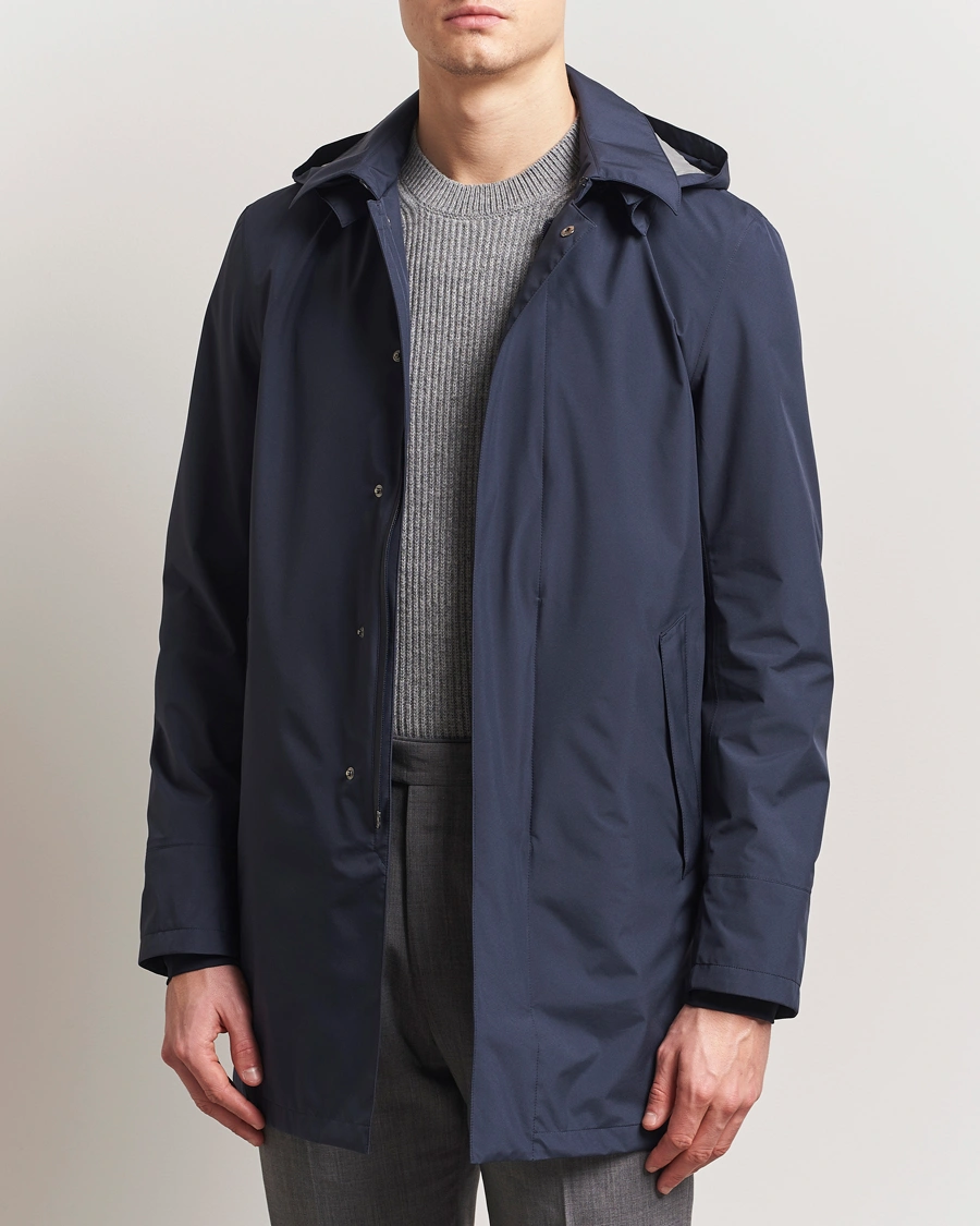 Herre | Jakker | Herno | Gore-Tex Coat Navy