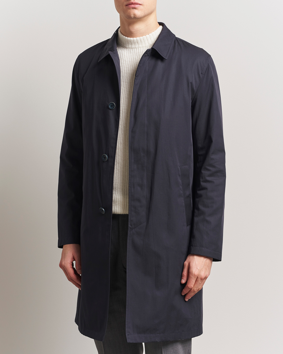 Herre | Jakker | Herno | Cotton Car Coat Navy