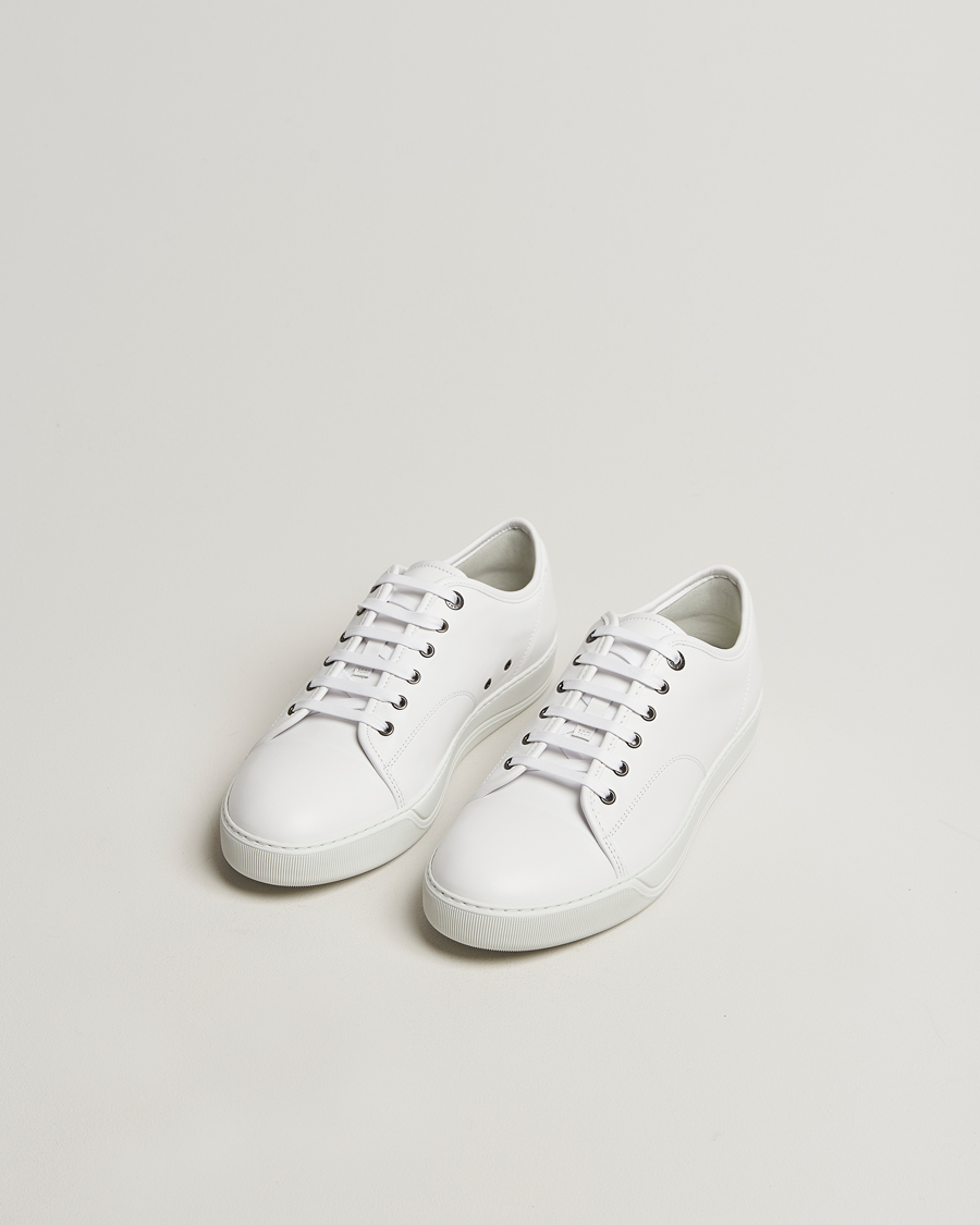 Herre | Sneakers | Lanvin | Nappa Cap Toe Sneaker White