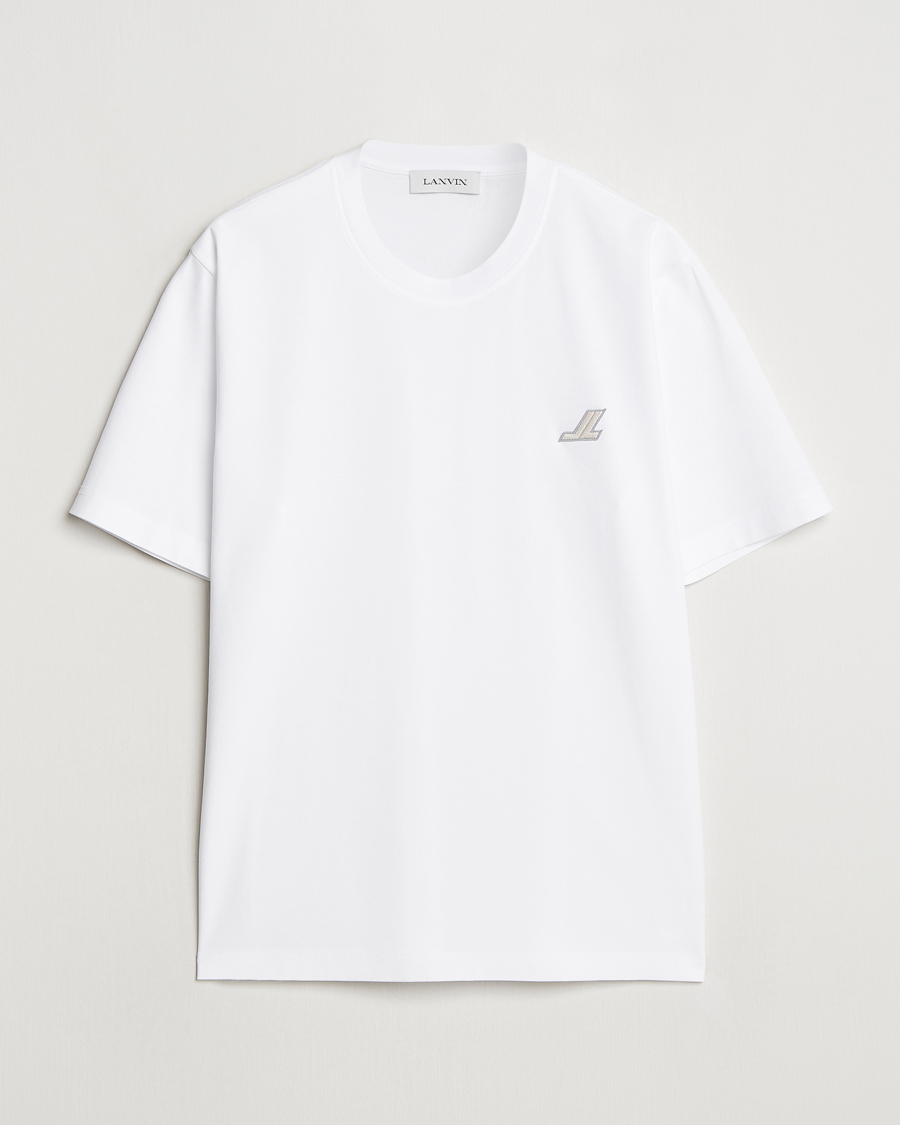 Herre | T-Shirts | Lanvin | Logo T-Shirt White