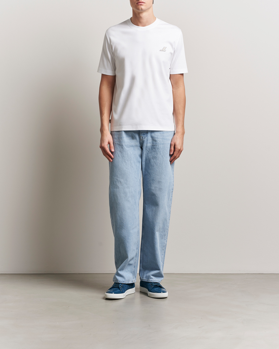 Herre | T-Shirts | Lanvin | Logo T-Shirt White