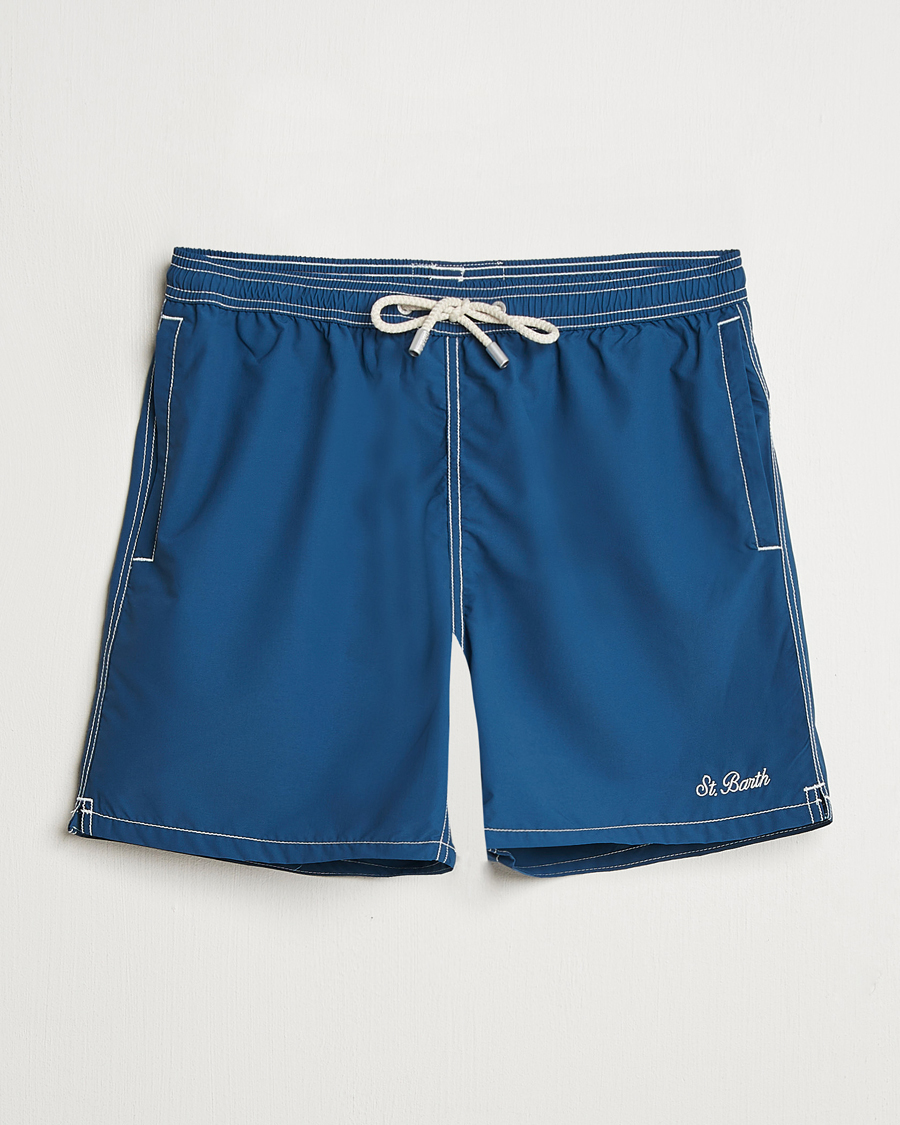 Herre | Badeshorts | MC2 Saint Barth | Nylon Swim Shorts Navy