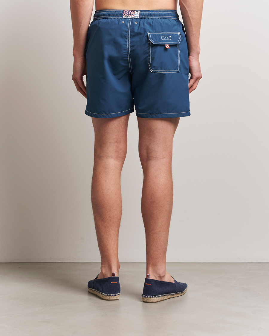 Herre | Badeshorts | MC2 Saint Barth | Nylon Swim Shorts Navy