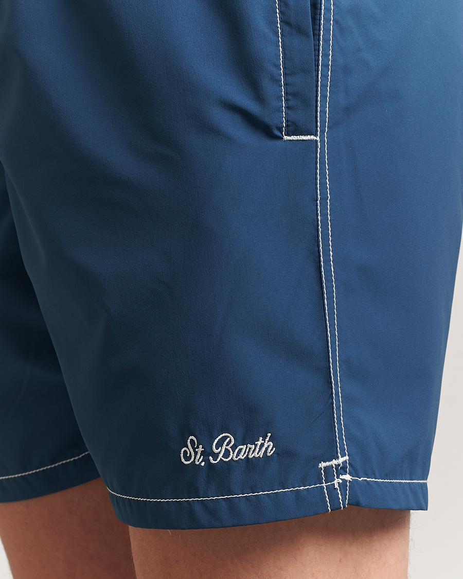 Herre | Badeshorts | MC2 Saint Barth | Nylon Swim Shorts Navy