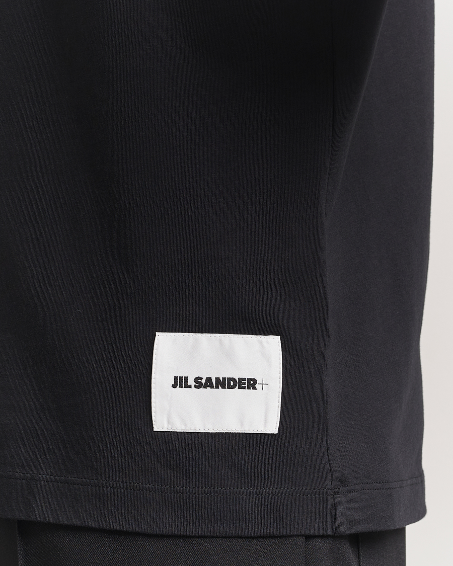 Herre | T-Shirts | Jil Sander | 3-Pack Short Sleeve T-Shirts Black