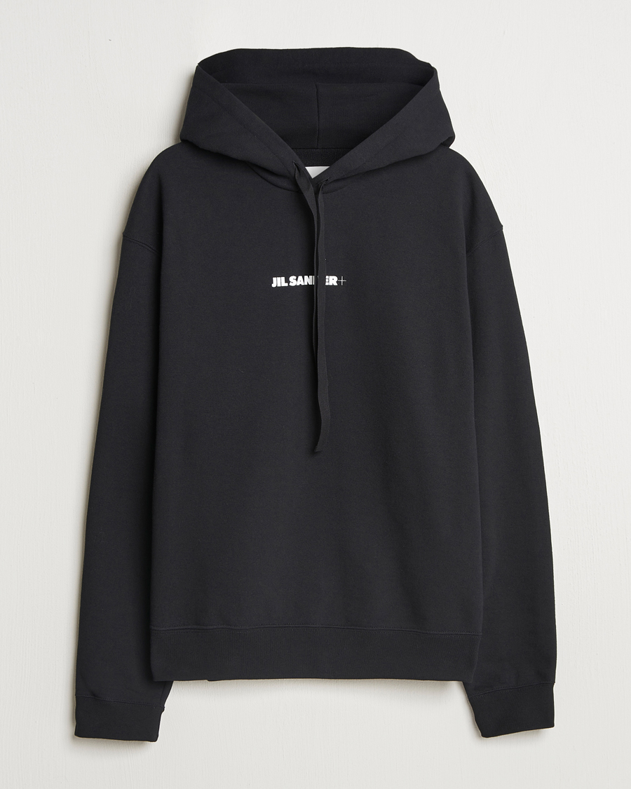Herre | Gensere | Jil Sander | Terry Logo Hoodie Black