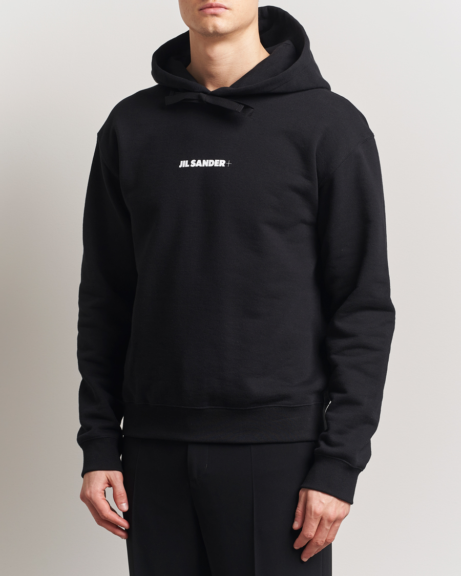 Herre | Gensere | Jil Sander | Terry Logo Hoodie Black