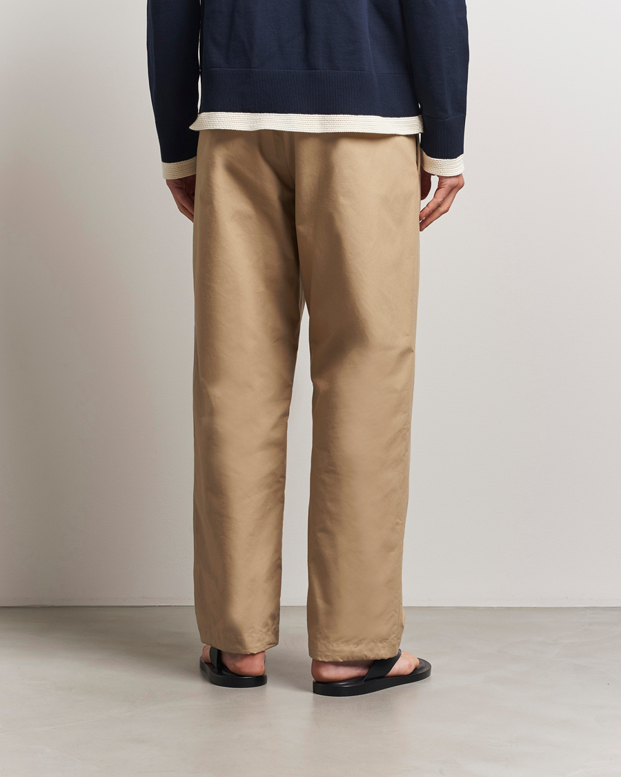 Herre | Bukser | Jil Sander | Organic Cotton Trousers Khaki