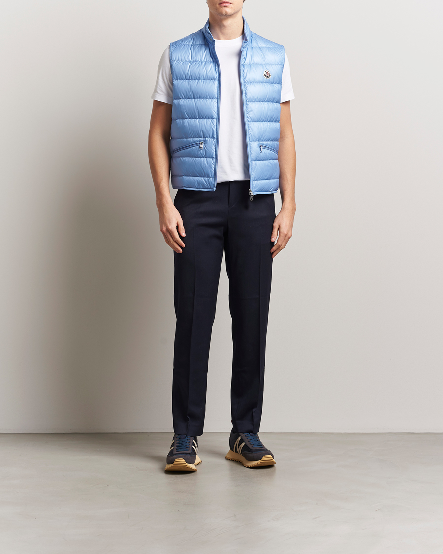 Herre | Vester | Moncler | Gui Vest Light Blue
