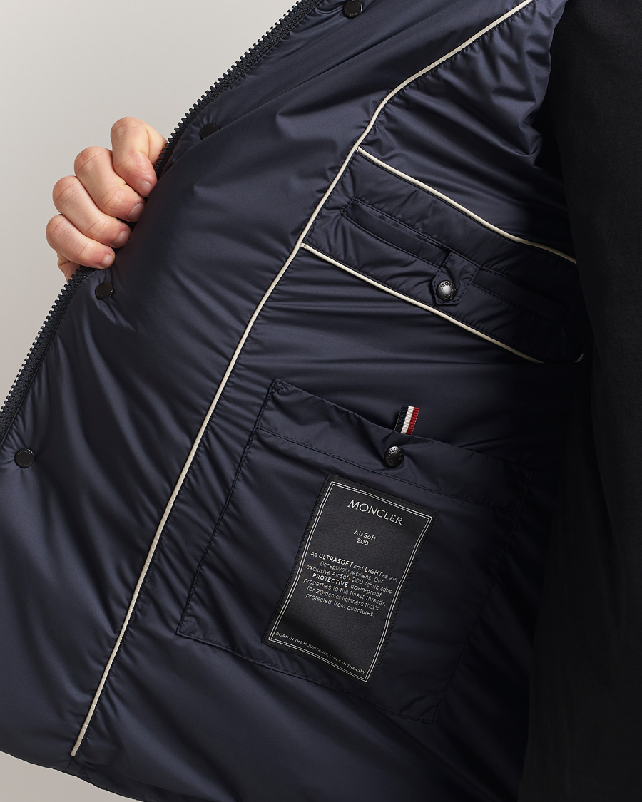 Herre | Jakker | Moncler | Carrelet Down Blazer Navy
