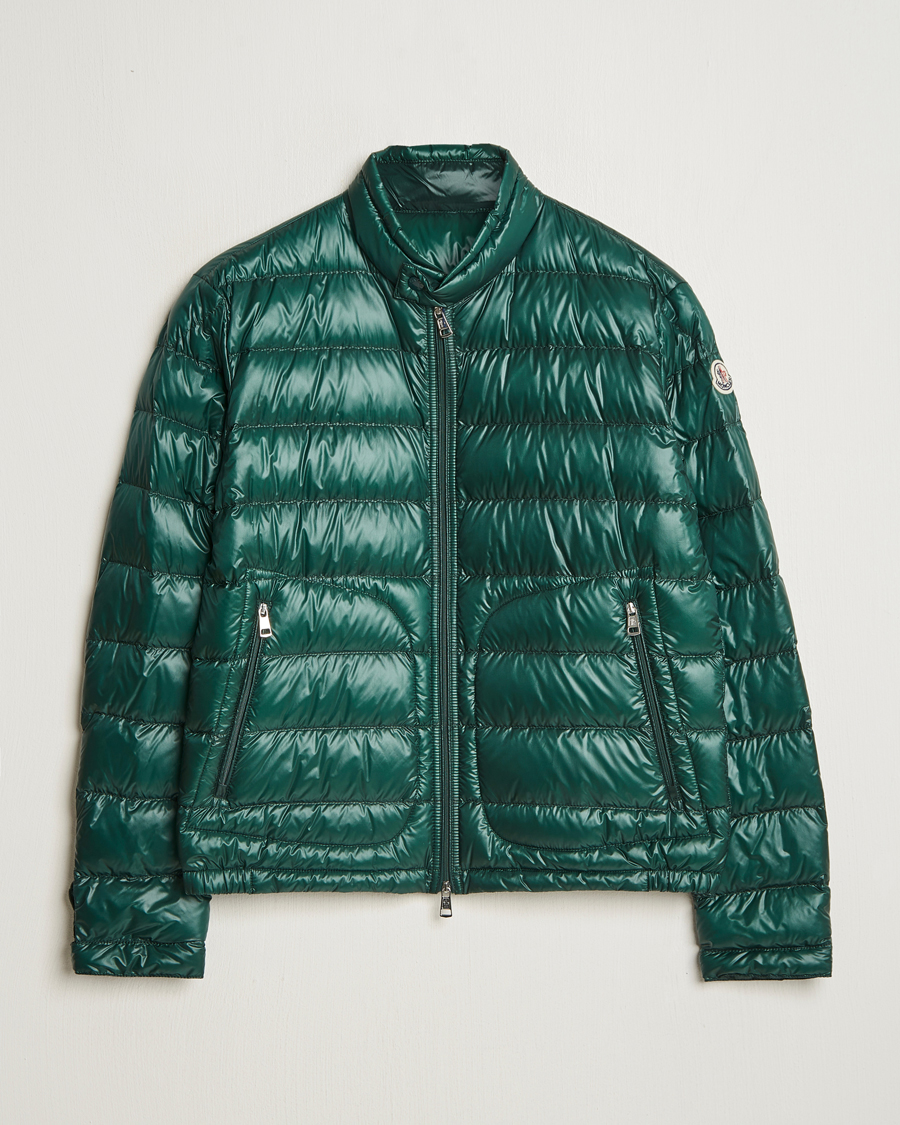 Herre | Jakker | Moncler | Acorus Down Jacket Dark Green