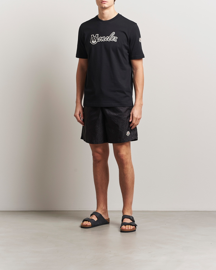 Herre | Badeshorts | Moncler | Monogram Swim Shorts Black