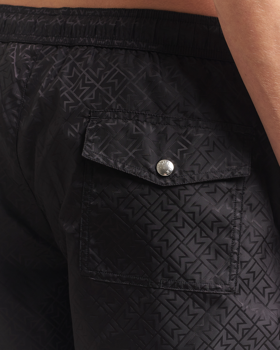 Herre | Badeshorts | Moncler | Monogram Swim Shorts Black