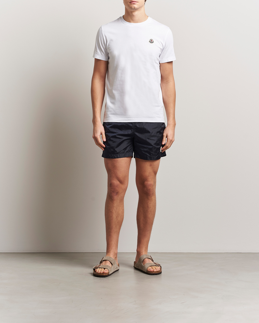 Herre | Badeshorts | Moncler | Nylon Swim Shorts Navy