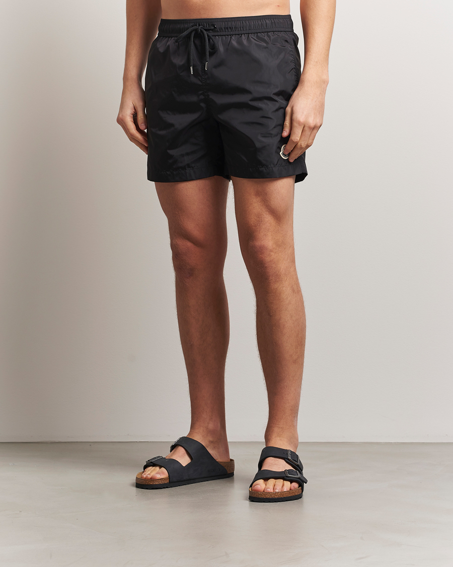Herre | Badeshorts | Moncler | Nylon Swim Shorts Black