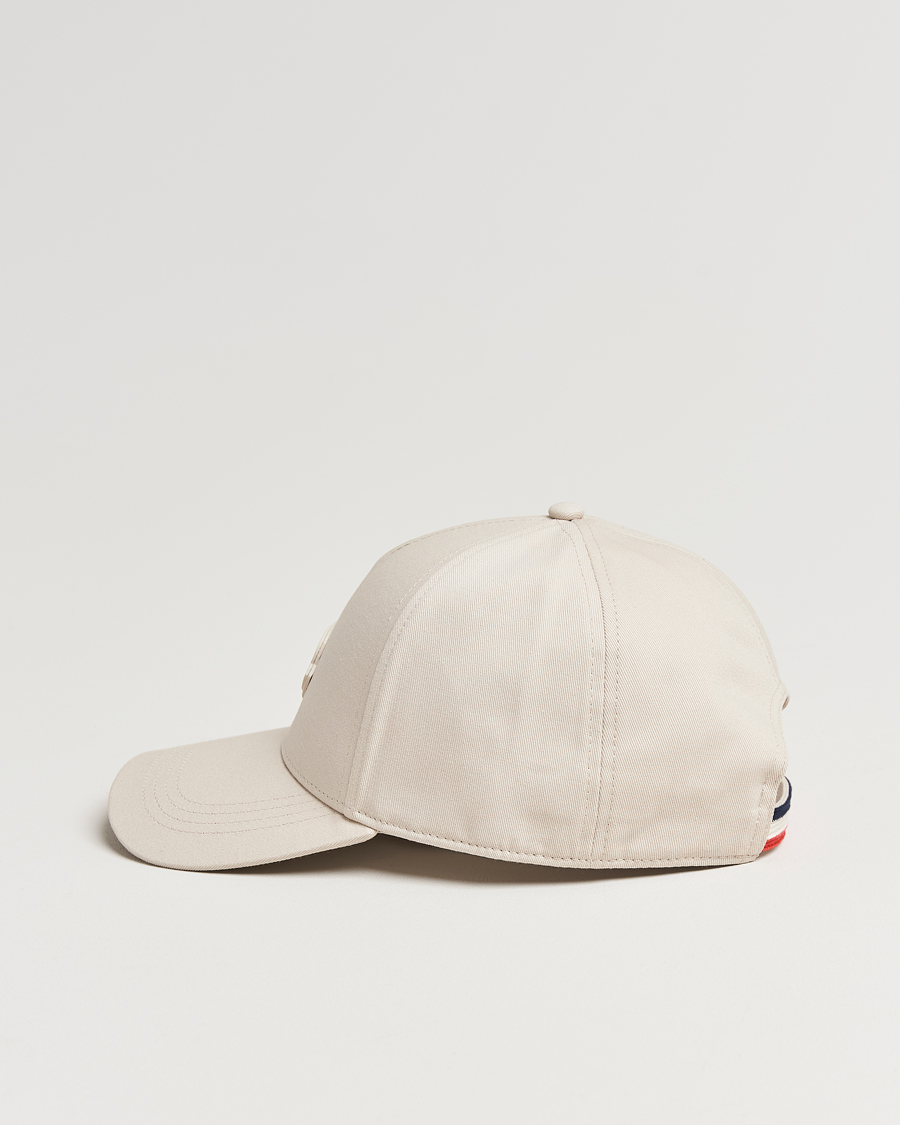 Herre | Hatter og capser | Moncler | Tonal Logo Cap Beige