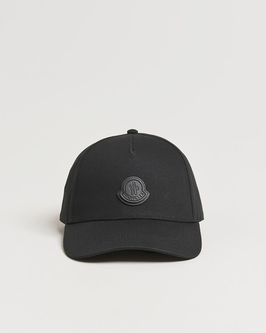 Herre | Hatter og capser | Moncler | Tonal Logo Cap Black