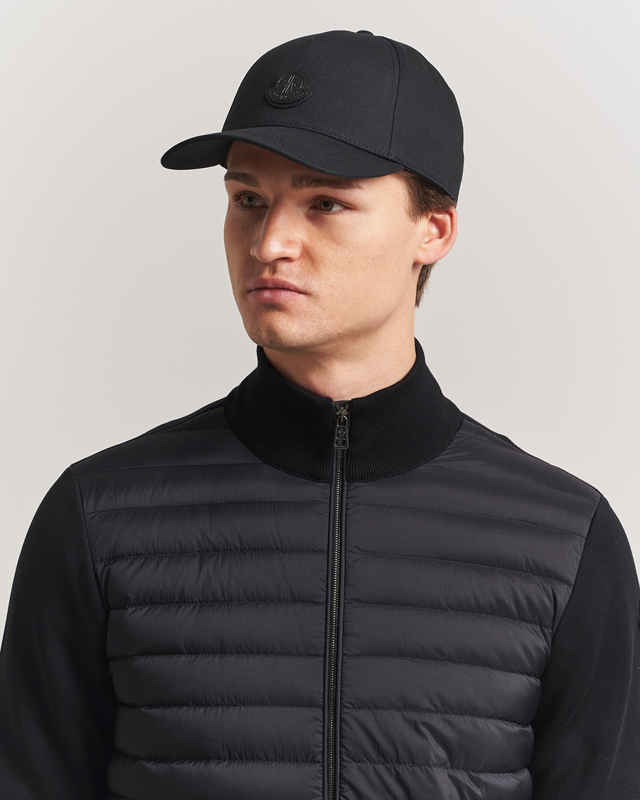 Herre | Hatter og capser | Moncler | Tonal Logo Cap Black