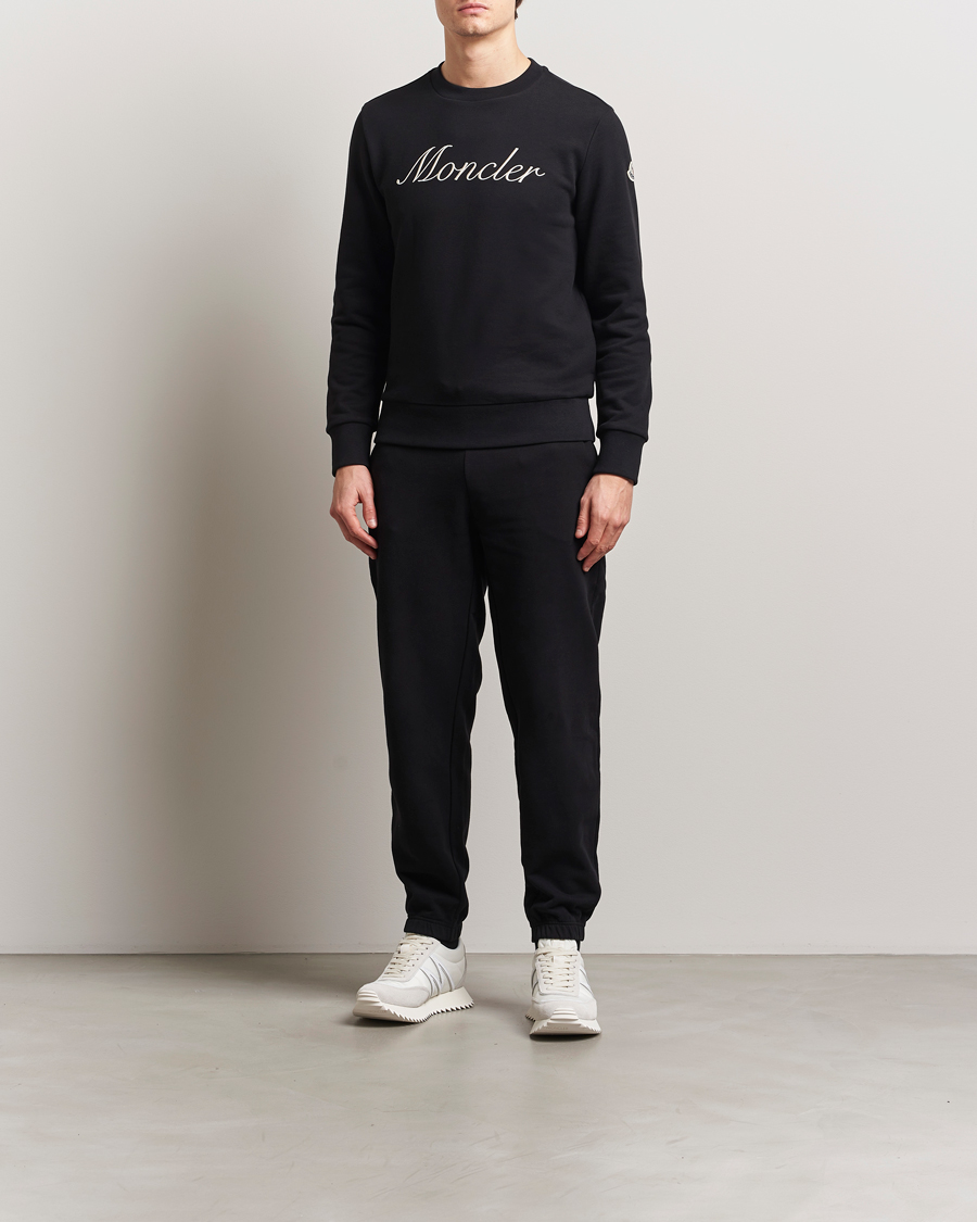 Herre | Bukser | Moncler | Logo Sweatpants Black