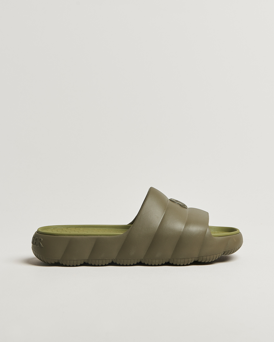 Herre | Moncler Lilo Slides Green | Moncler | Lilo Slides Green