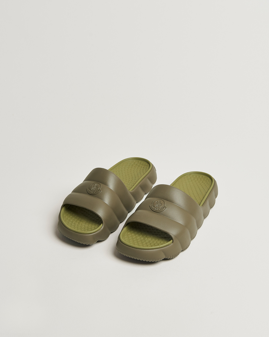 Herre | Sandaler og tøfler | Moncler | Lilo Slides Green