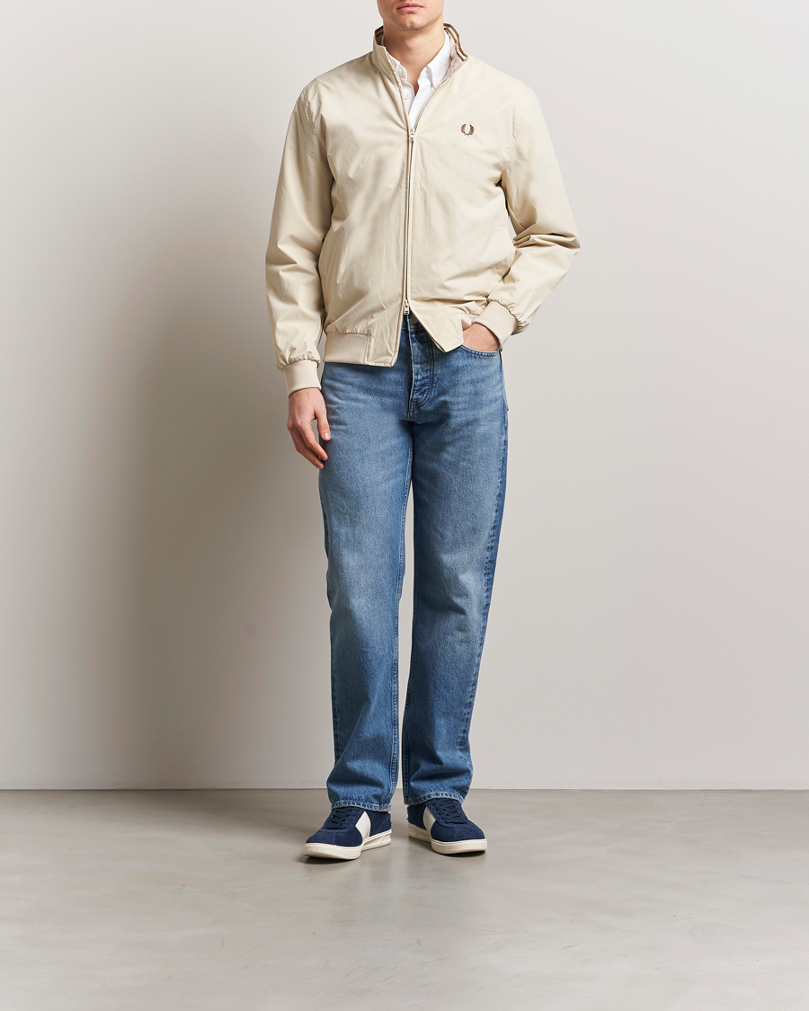 Herre | Jakker | Fred Perry | Brentham Jacket Oatmeal