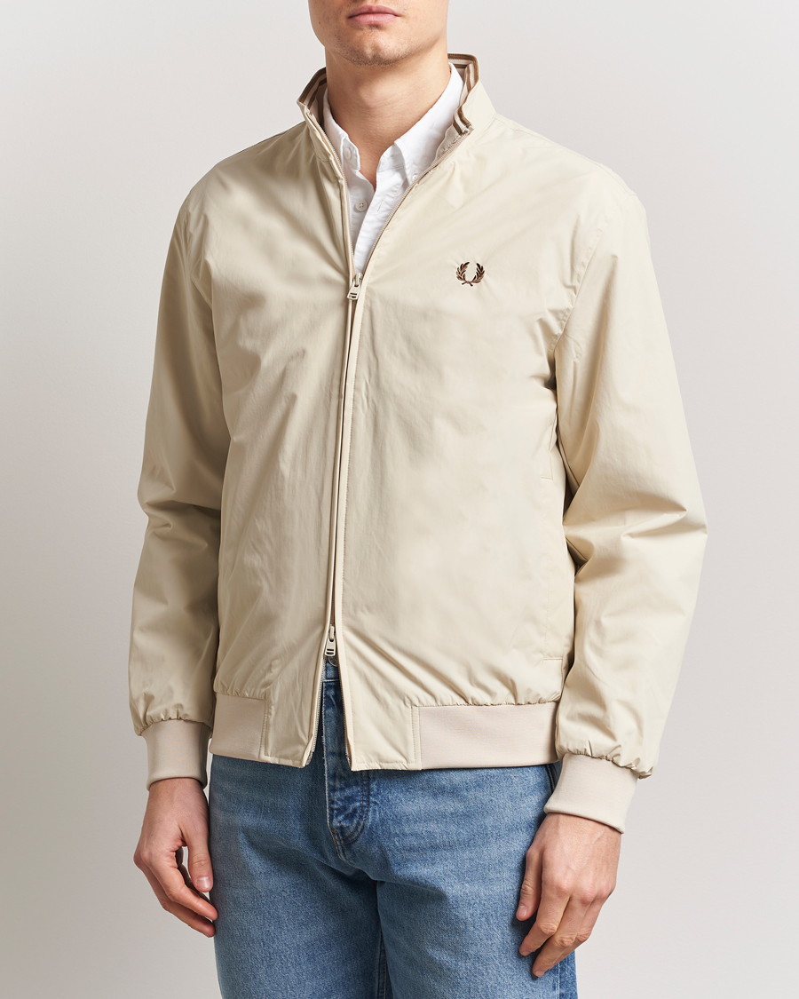 Herre | Jakker | Fred Perry | Brentham Jacket Oatmeal