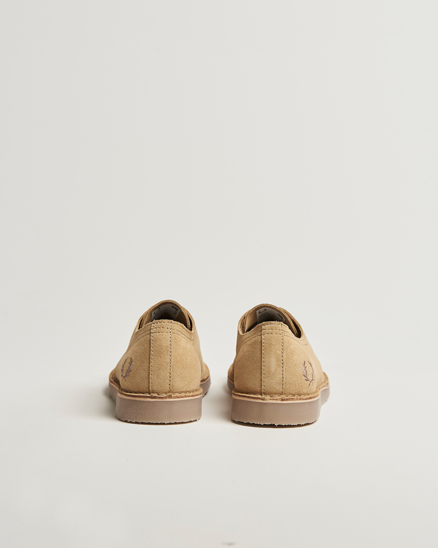 Herre | Derbys | Fred Perry | Linden Suede Derby Warm Stone