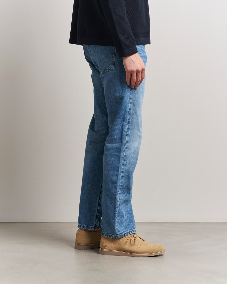 Herre | Derbys | Fred Perry | Linden Suede Derby Warm Stone