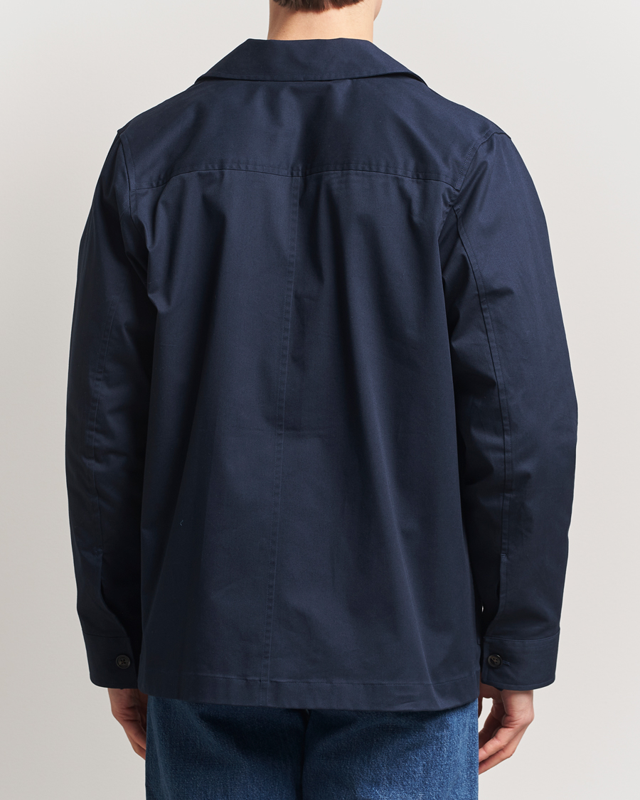 Herre | Skjorter | J.Lindeberg | Easton Cotton Overshirt Navy