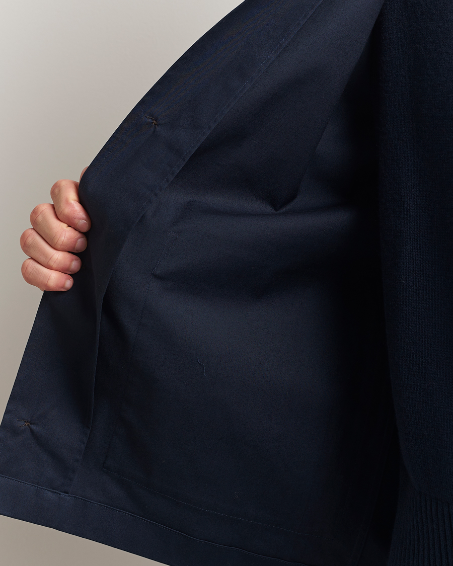 Herre | Skjorter | J.Lindeberg | Easton Cotton Overshirt Navy