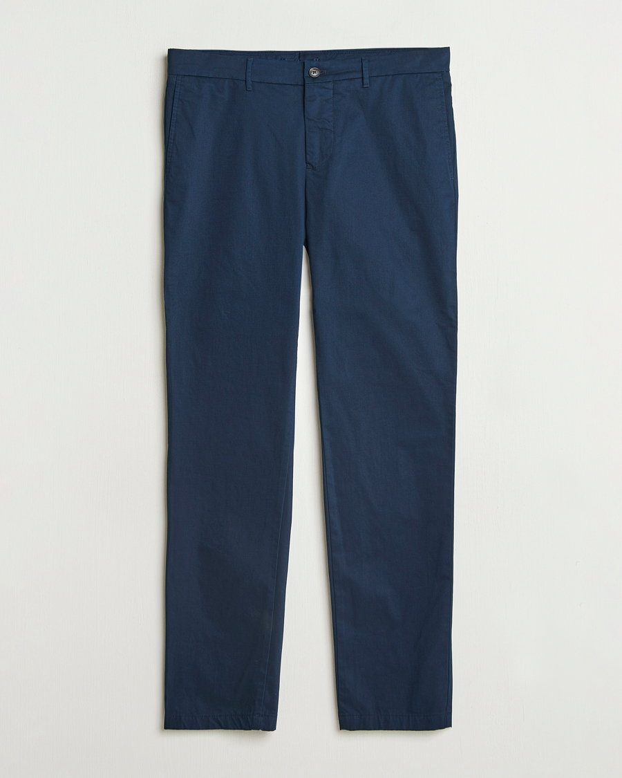 Herre | Bukser | J.Lindeberg | Ched Cloud Satin Pants Navy