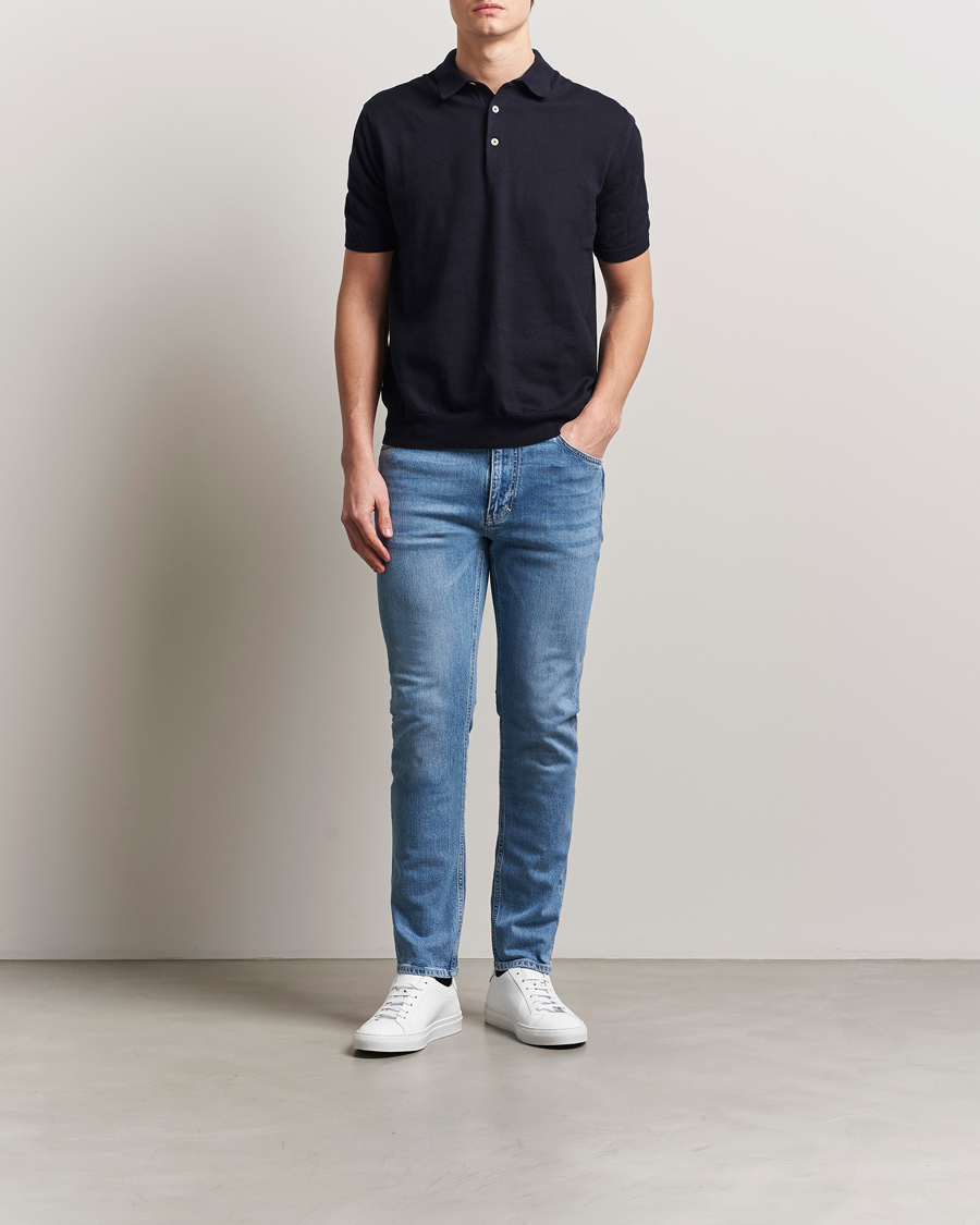 Herre | Jeans | J.Lindeberg | Jax Light Wash Slim Jeans Light Blue