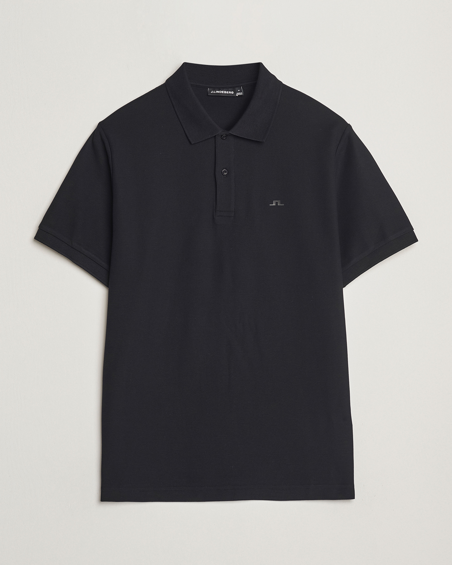 Herre | Pikéer | J.Lindeberg | Rudy Polo Pique Black