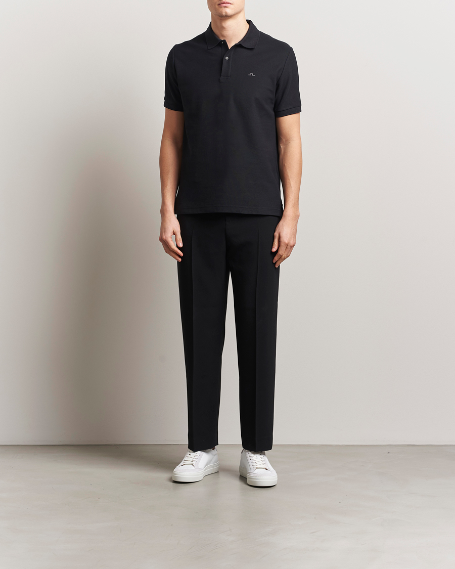 Herre | Pikéer | J.Lindeberg | Rudy Polo Pique Black
