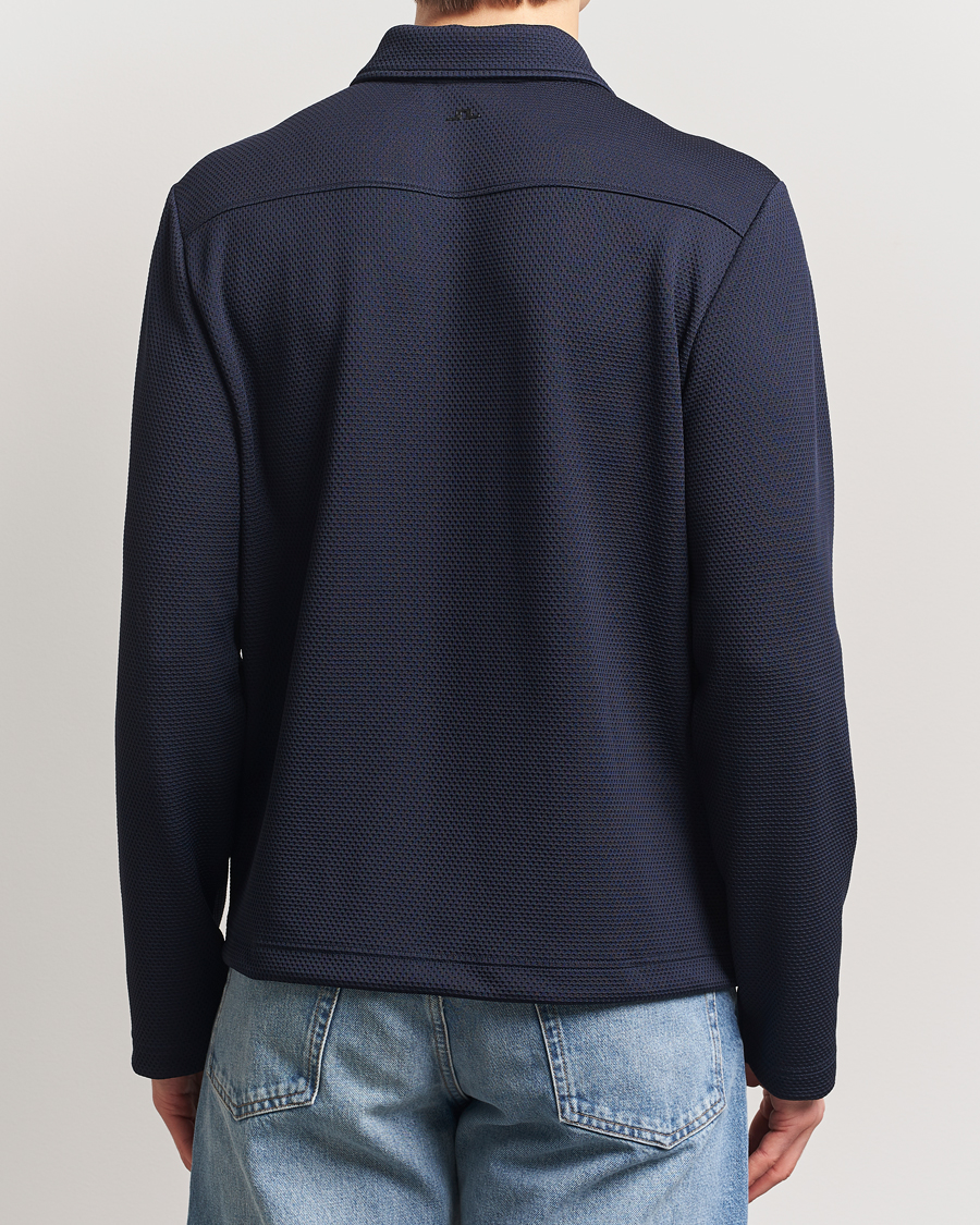 Herre | Gensere | J.Lindeberg | Lansa Jersey Zip Jacket Navy