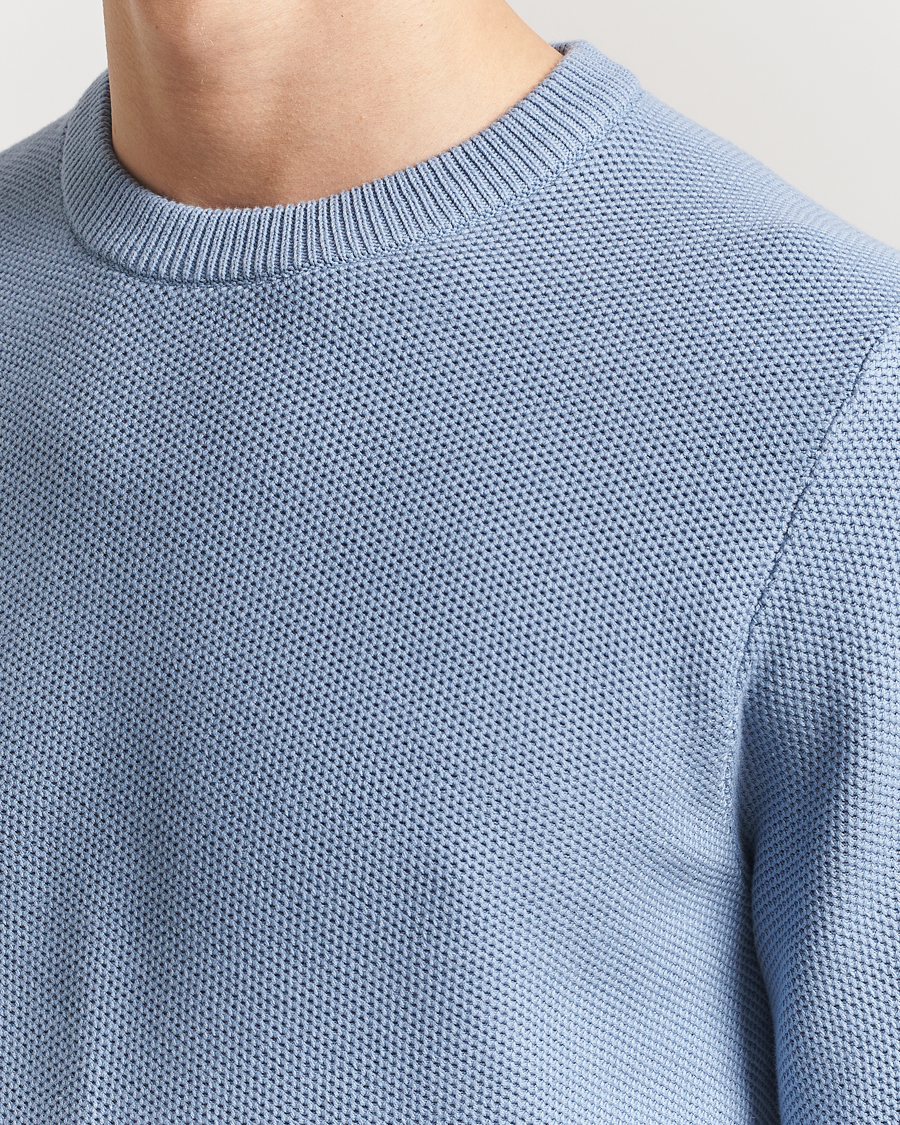 Herre | Gensere | J.Lindeberg | Arthur Organic Cotton Knit Rain Washed