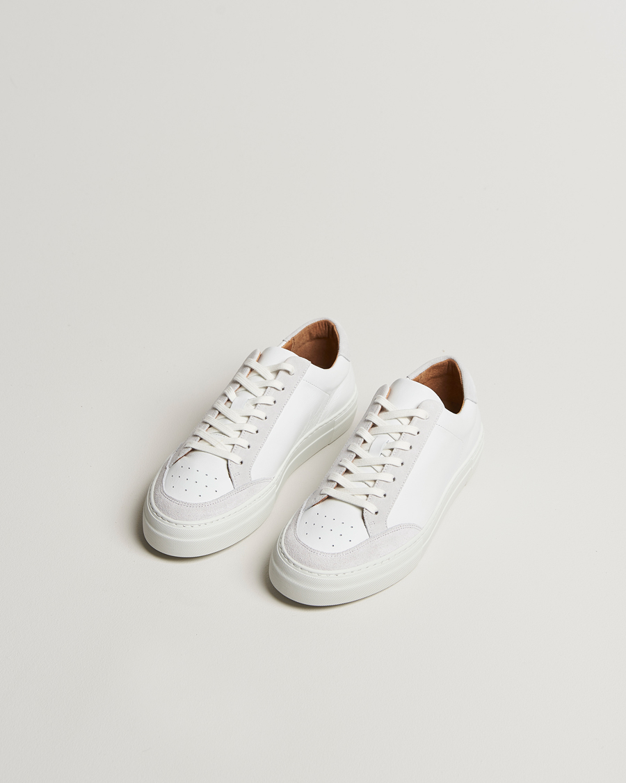 Herre | Sneakers | J.Lindeberg | Art Signature Leather Sneaker White