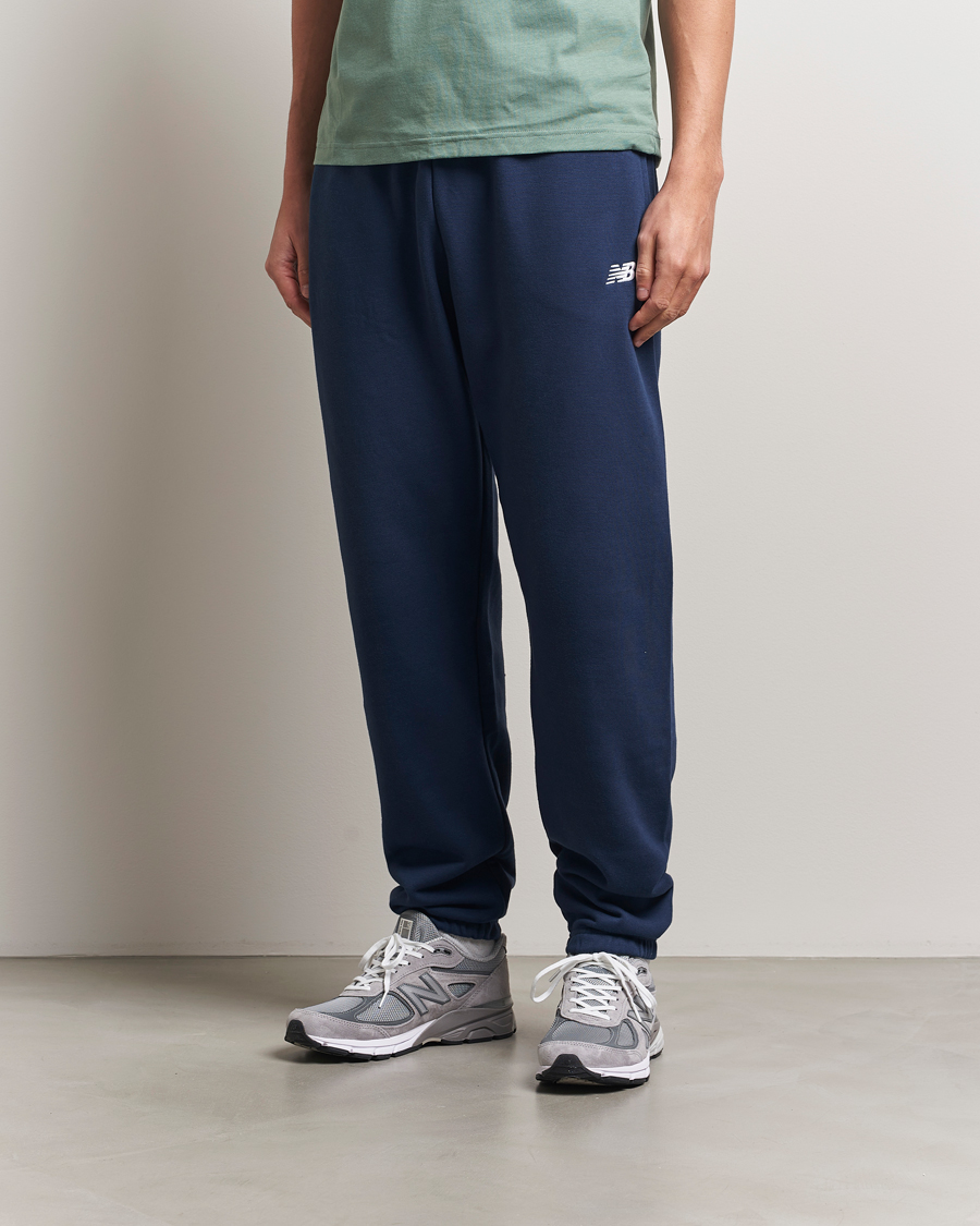 Herre | Bukser | New Balance | Essentials French Terry Joggers Navy