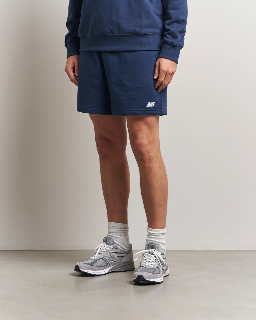 Herre | Shorts | New Balance | Essentials French Terry Shorts Navy