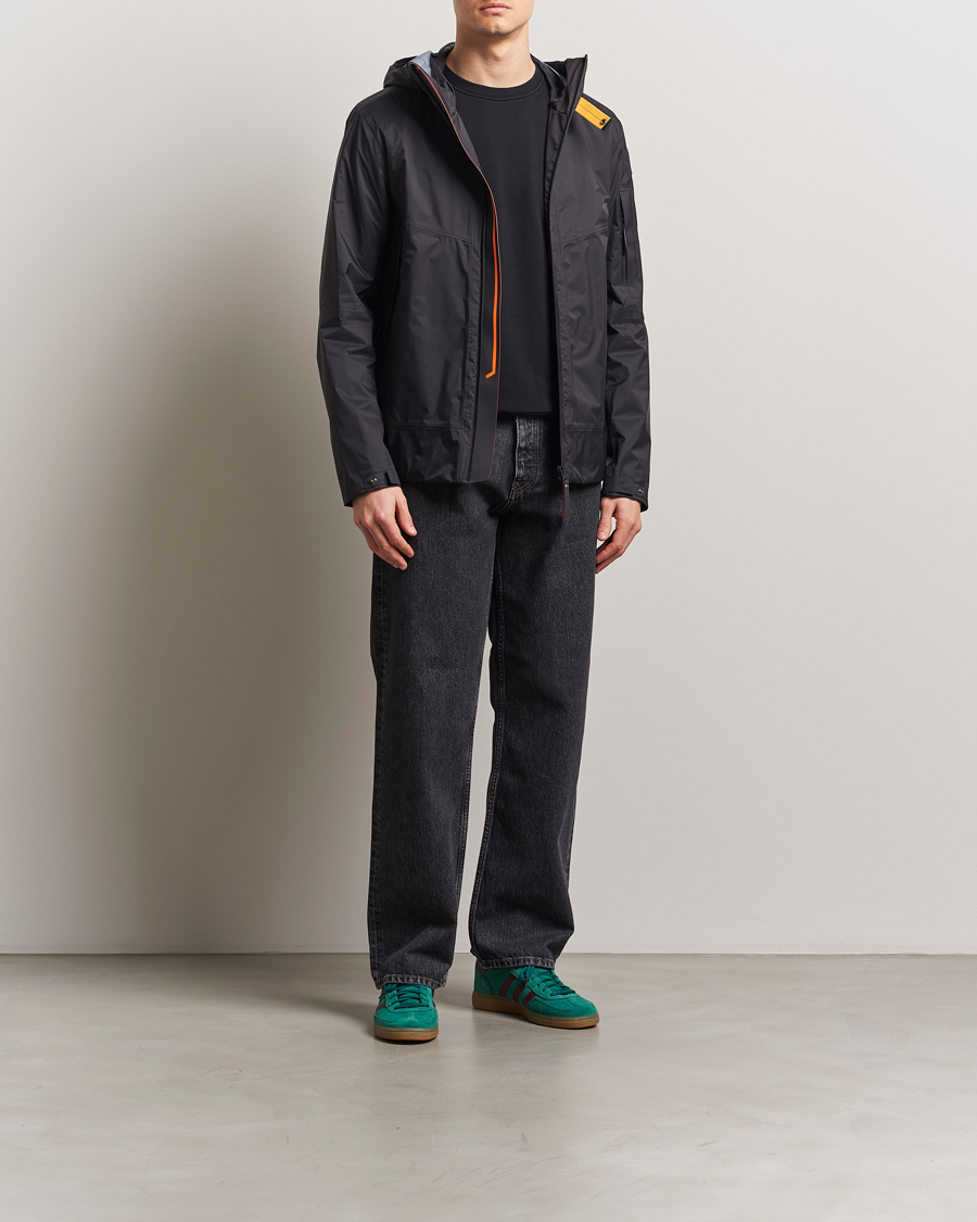 Herre | Jakker | Parajumpers | Aso Rain Hooded Jacket Black