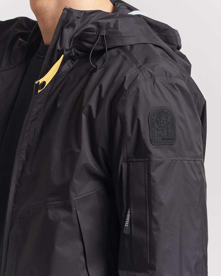 Herre | Jakker | Parajumpers | Aso Rain Hooded Jacket Black