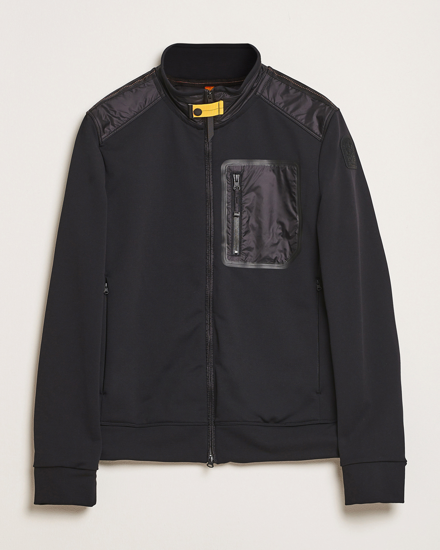 Herre | Jakker | Parajumpers | London Hybrid Fleece Jacket Black