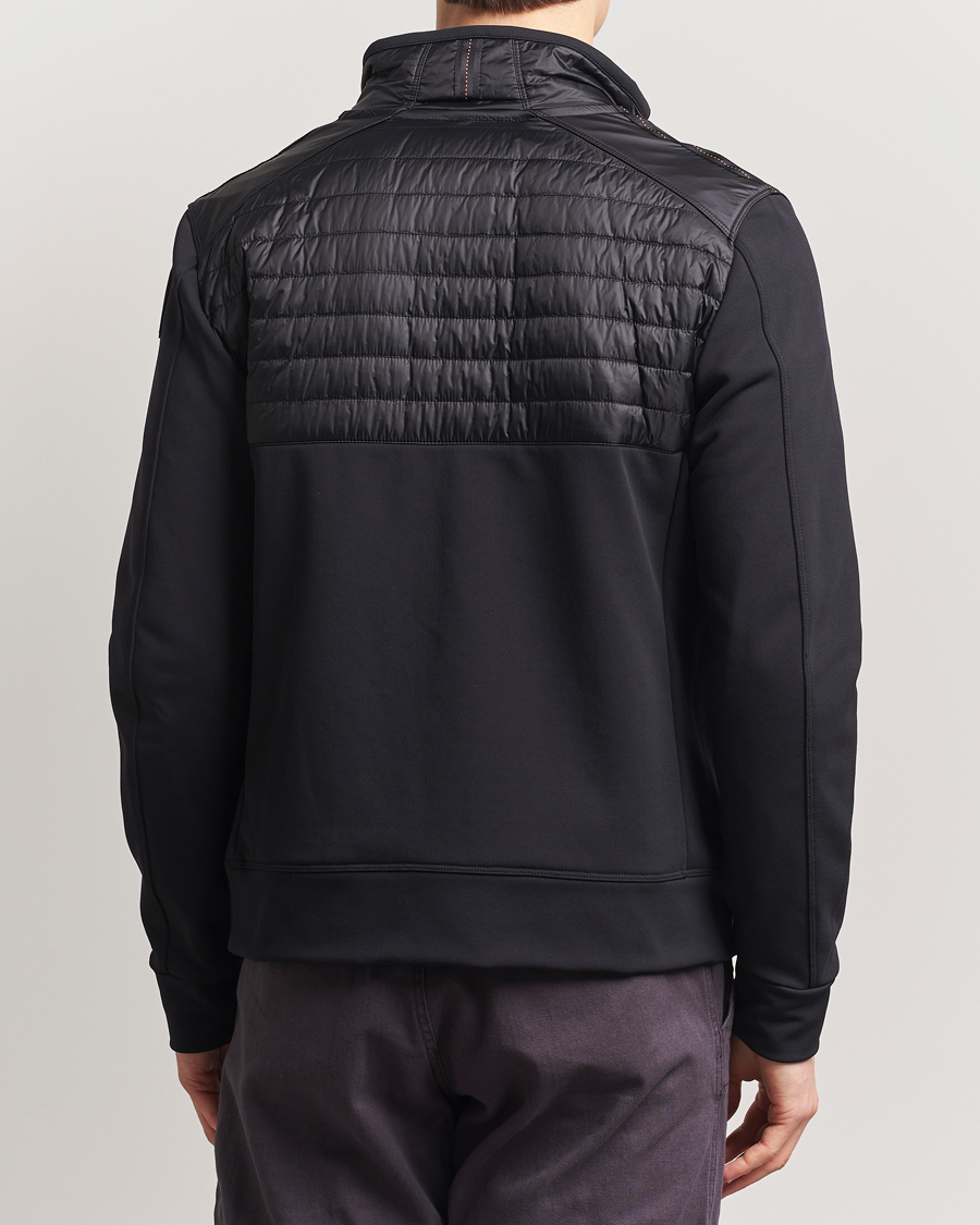 Herre | Jakker | Parajumpers | London Hybrid Fleece Jacket Black