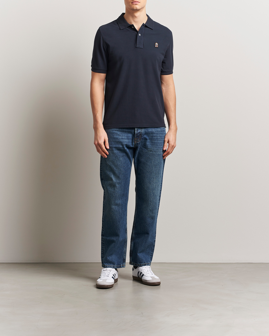 Herre | Pikéer | Parajumpers | Patch Polo Blue Navy