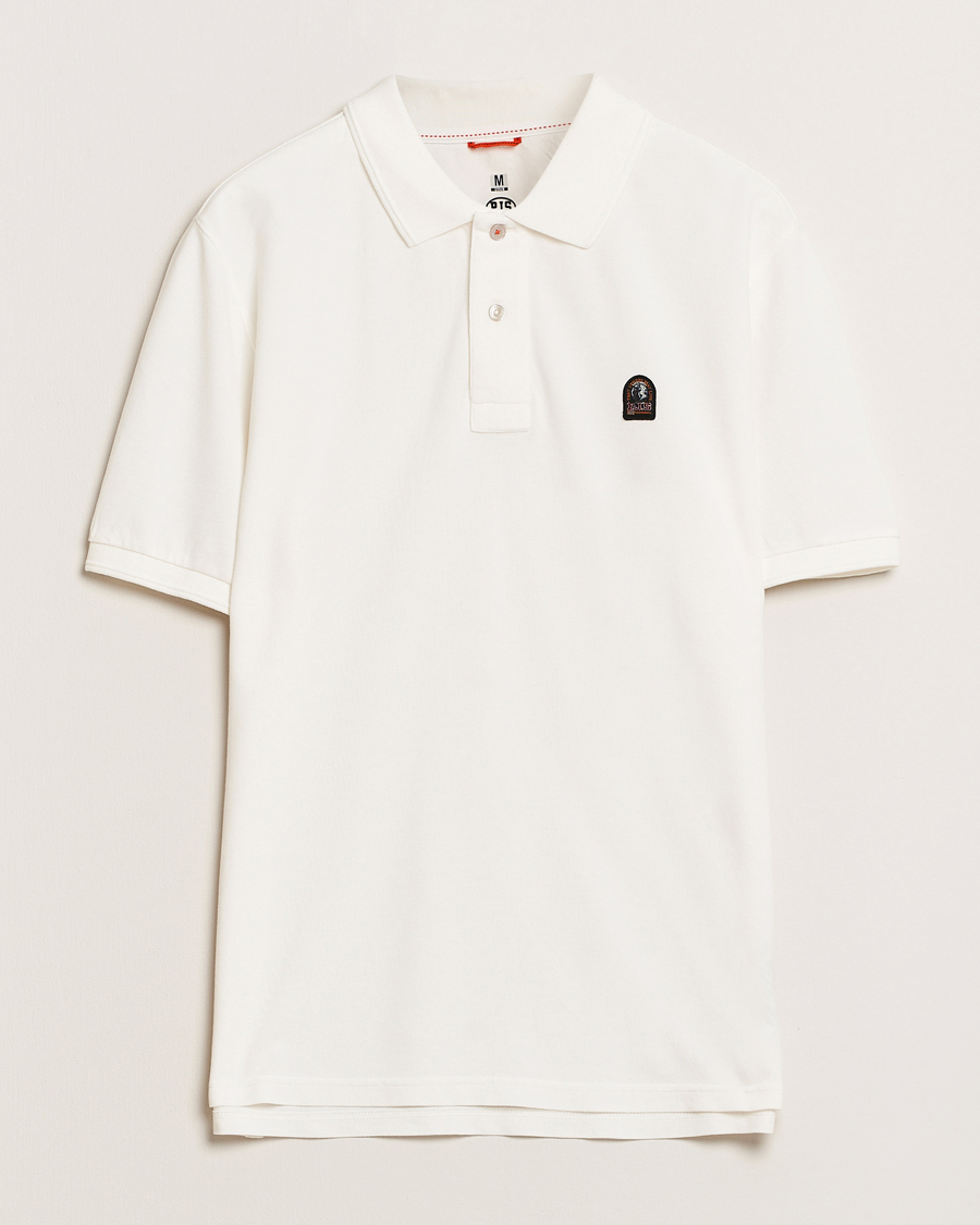 Herre | Pikéer | Parajumpers | Patch Polo White